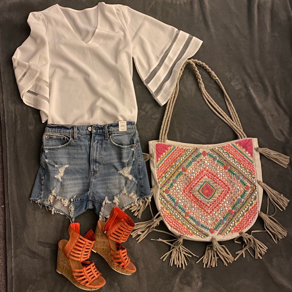 Original one of a kind boho bag